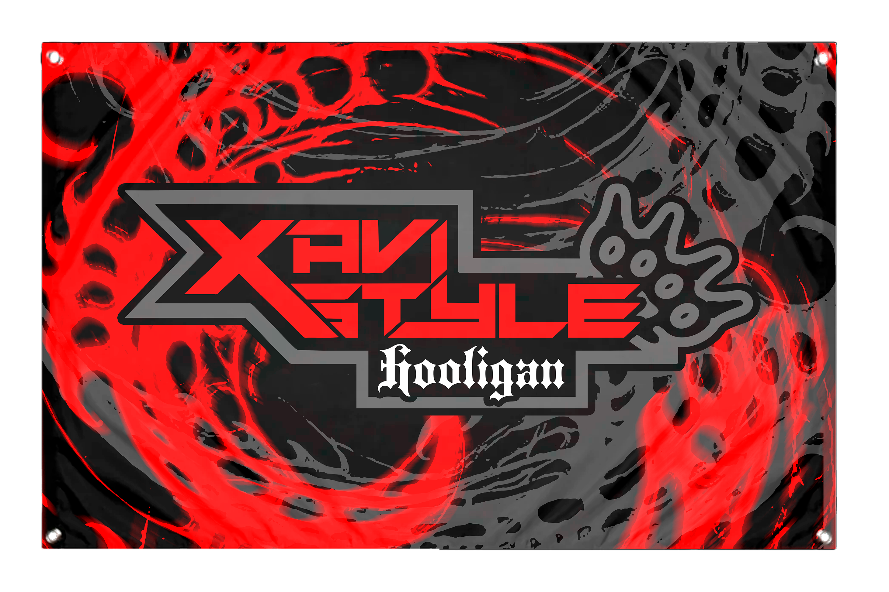 BANDERA XAVISTYLE ROJO