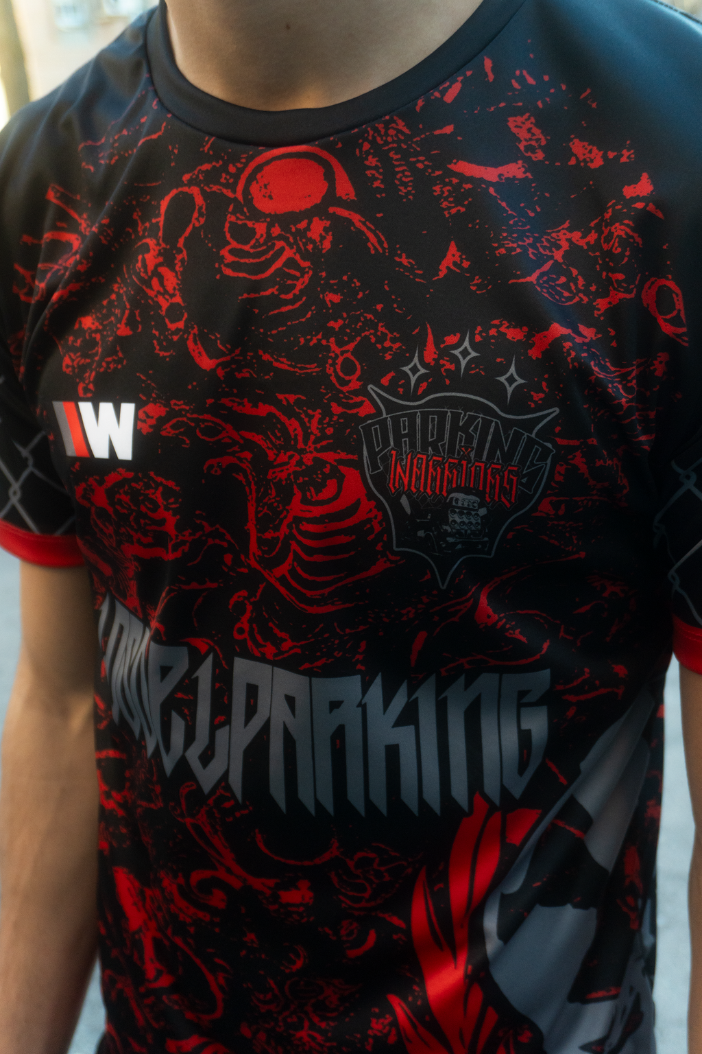 CAMISETA FUTBOL "LOSDELPARKING" vol.2