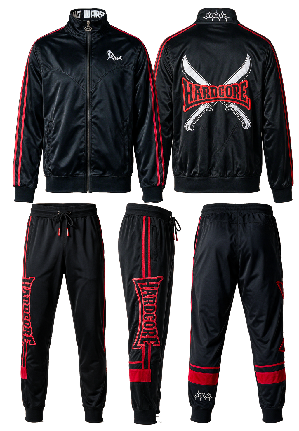 "LOSDELPARKING" TRACKSUIT SET