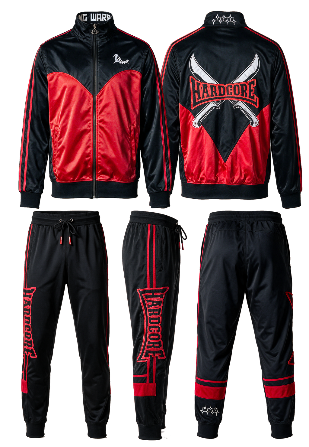 "LOSDELPARKING" TRACKSUIT SET