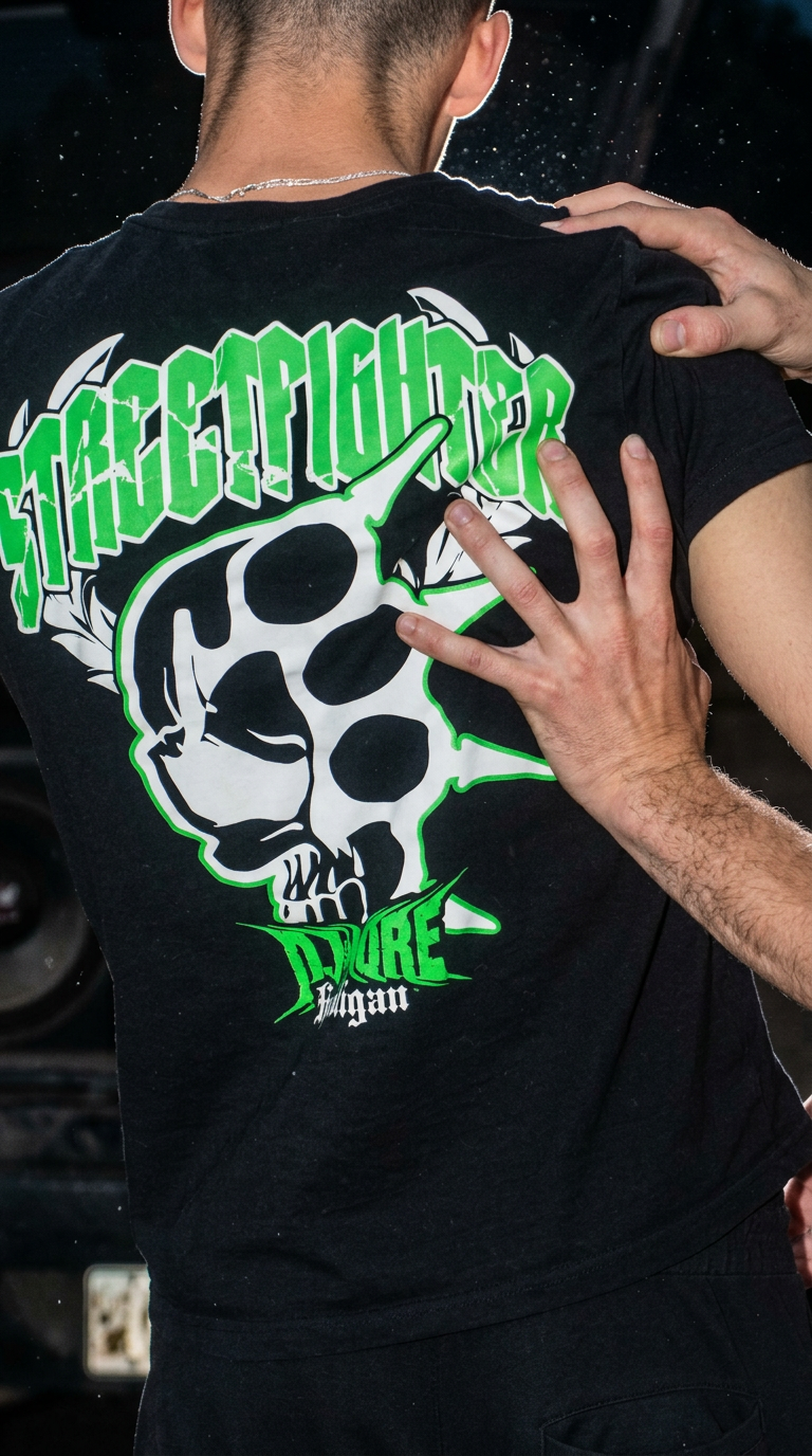 T-SHIRT DJ MORE X PARKING WARRIORS